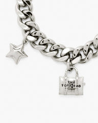 Marc Jacobs The Mini Icon Charm Bracelet Light Antique Silver JEWELRY