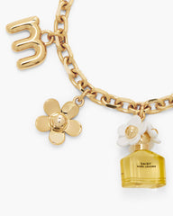 Marc Jacobs Daisy Charm Bracelet Gold/Yellow Multi JEWELRY