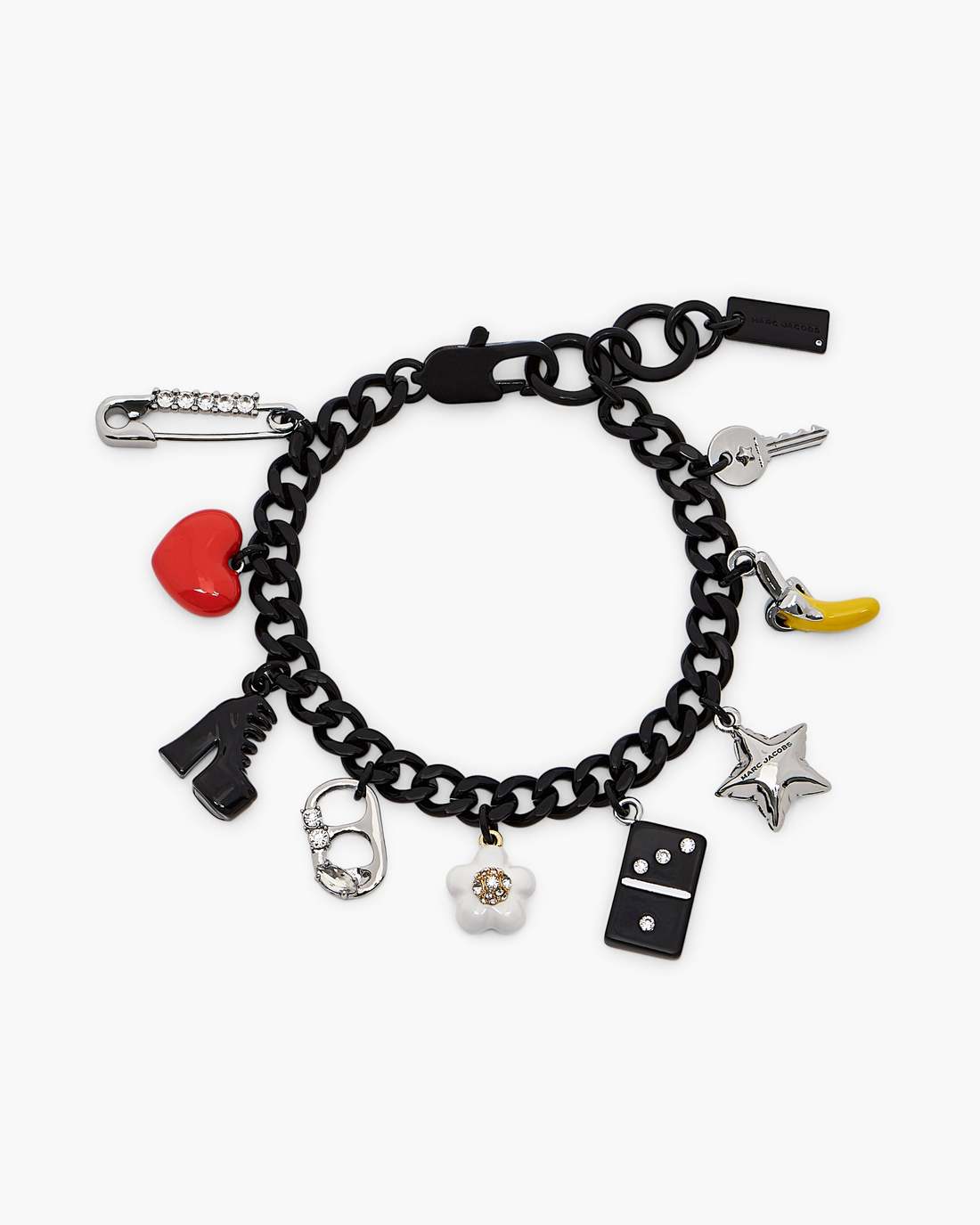 Marc Jacobs The Collector Charm Bracelet Black Multi JEWELRY