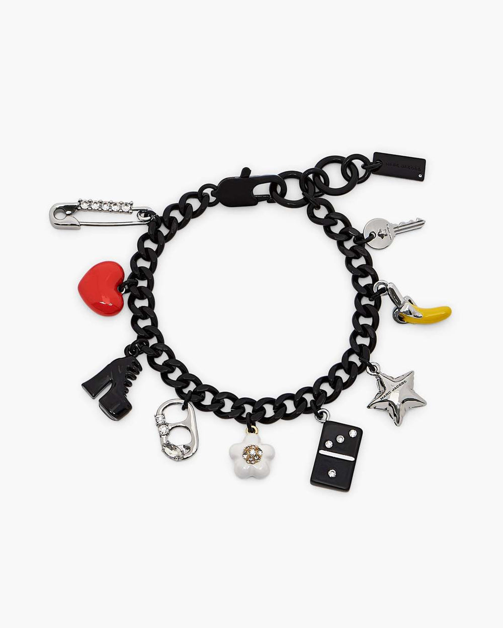 Marc Jacobs The Collector Charm Bracelet Black Multi JEWELRY