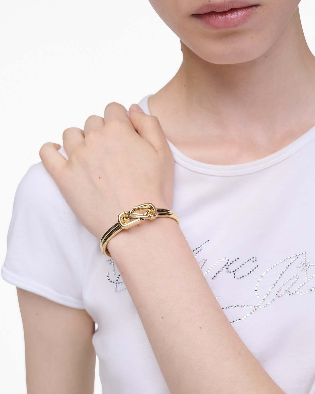 Marc Jacobs The Dual Cuff Bracelet Gold JEWELRY