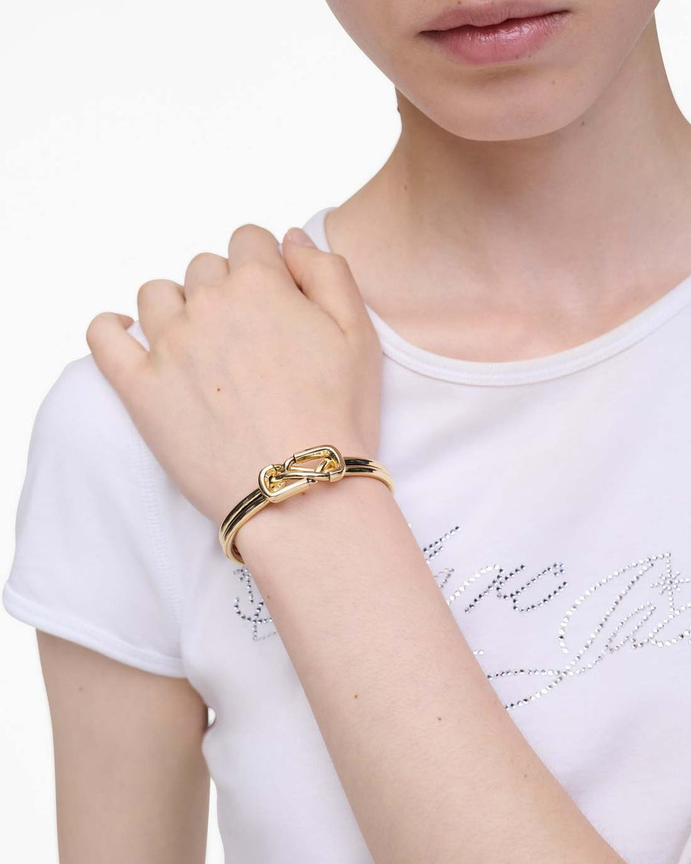 Marc Jacobs The Dual Cuff Bracelet Gold JEWELRY