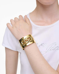Marc Jacobs The Dual Statement Cuff Bracelet Gold JEWELRY