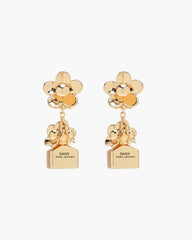 Marc Jacobs The Mini Icon Daisy Earrings Gold JEWELRY|NEW ARRIVALS