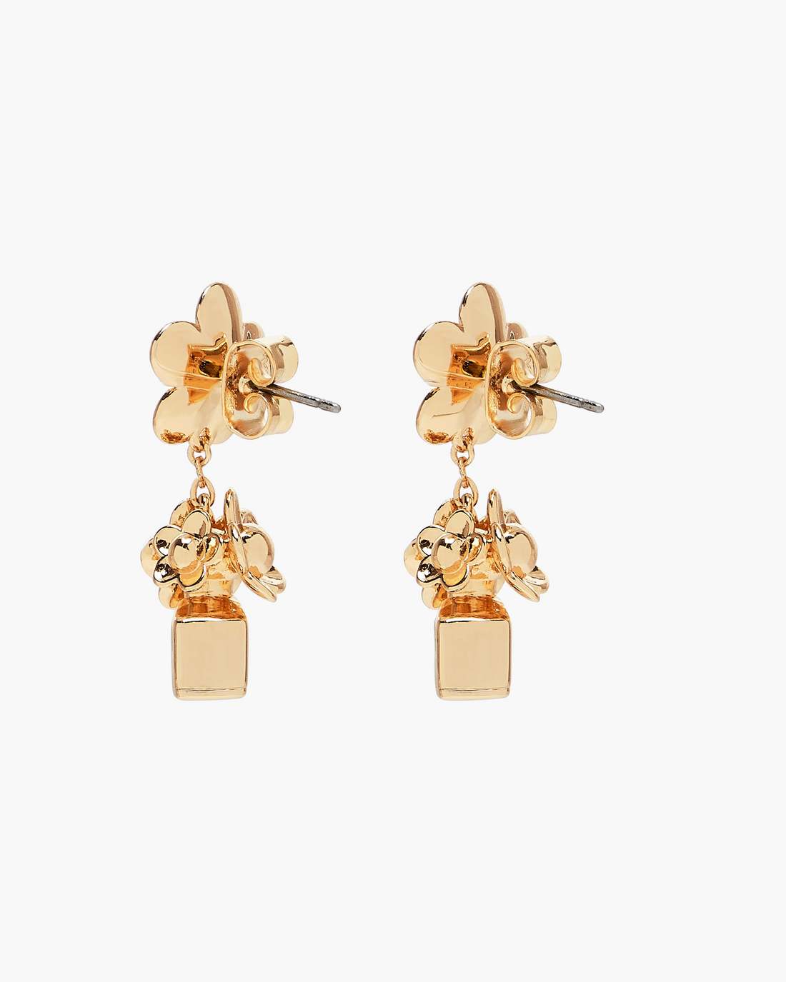 Marc Jacobs The Mini Icon Daisy Earrings Gold JEWELRY|NEW ARRIVALS
