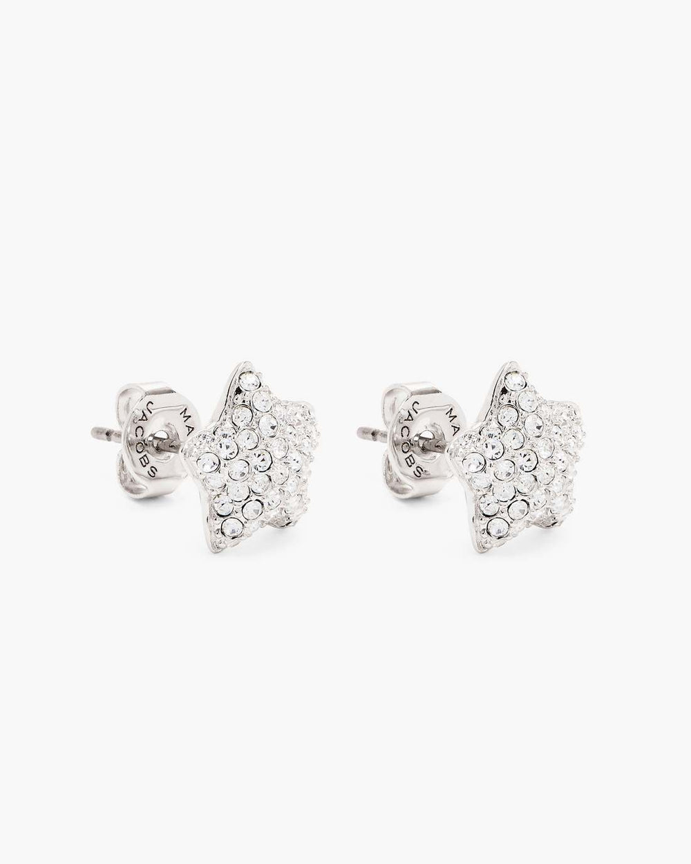 Marc Jacobs The Star Pave Stud Earrings Silver/Crystal JEWELRY|NEW ARRIVALS