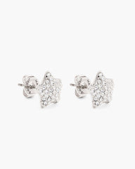 Marc Jacobs The Star Pave Stud Earrings Silver/Crystal JEWELRY|NEW ARRIVALS
