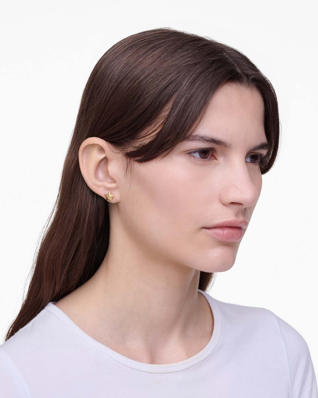 Marc Jacobs The Star Balloon Stud Earrings Light Antique Gold JEWELRY