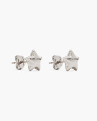 Marc Jacobs The Star Balloon Stud Earrings Light Antique Silver JEWELRY