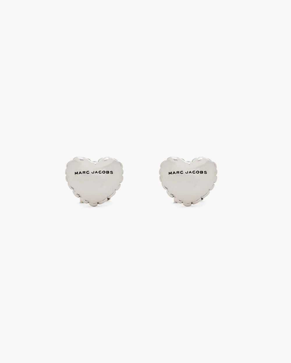 Marc Jacobs The Heart Balloon Stud Earrings Light Antique Silver JEWELRY|NEW ARRIVALS