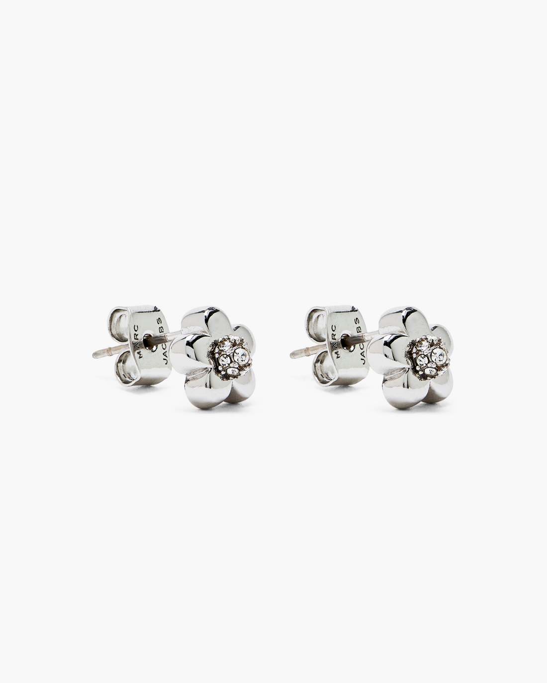 Marc Jacobs The Daisy Earrings Silver/Crystal JEWELRY