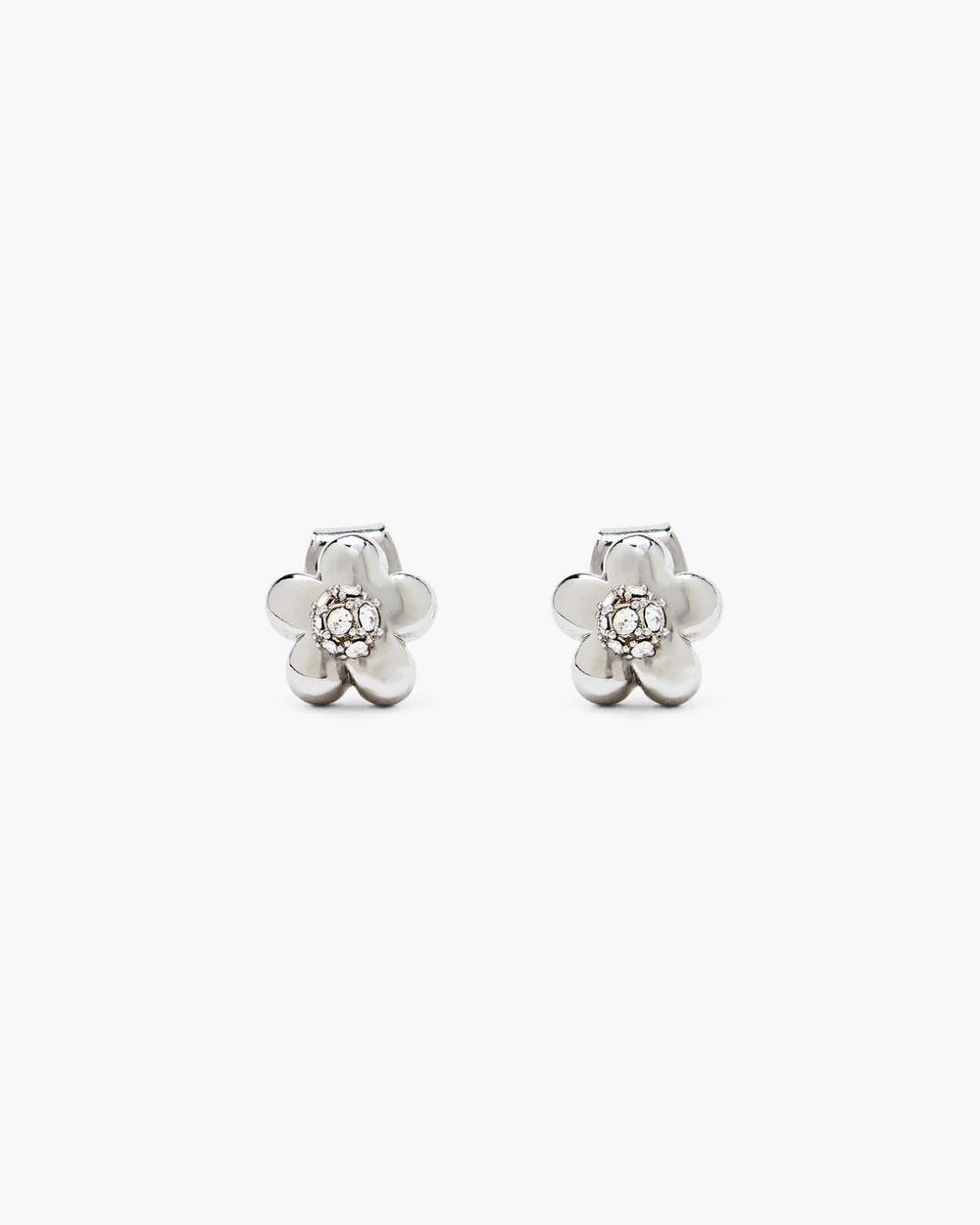Marc Jacobs The Daisy Earrings Silver/Crystal JEWELRY