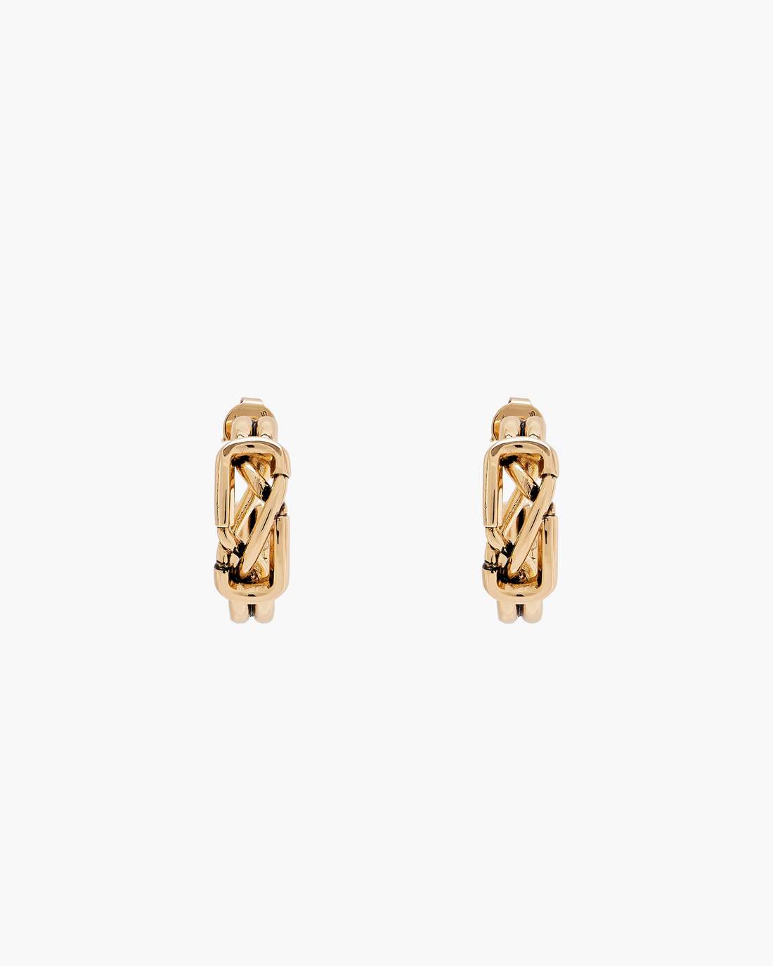 Marc Jacobs The Dual Hoop Earrings Gold JEWELRY