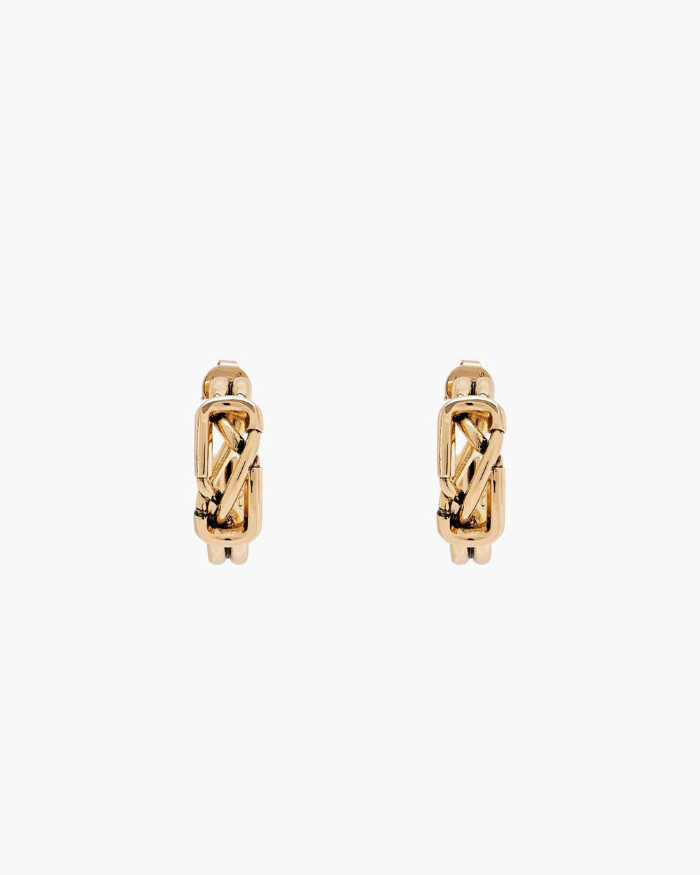 Marc Jacobs The Dual Hoop Earrings Gold JEWELRY