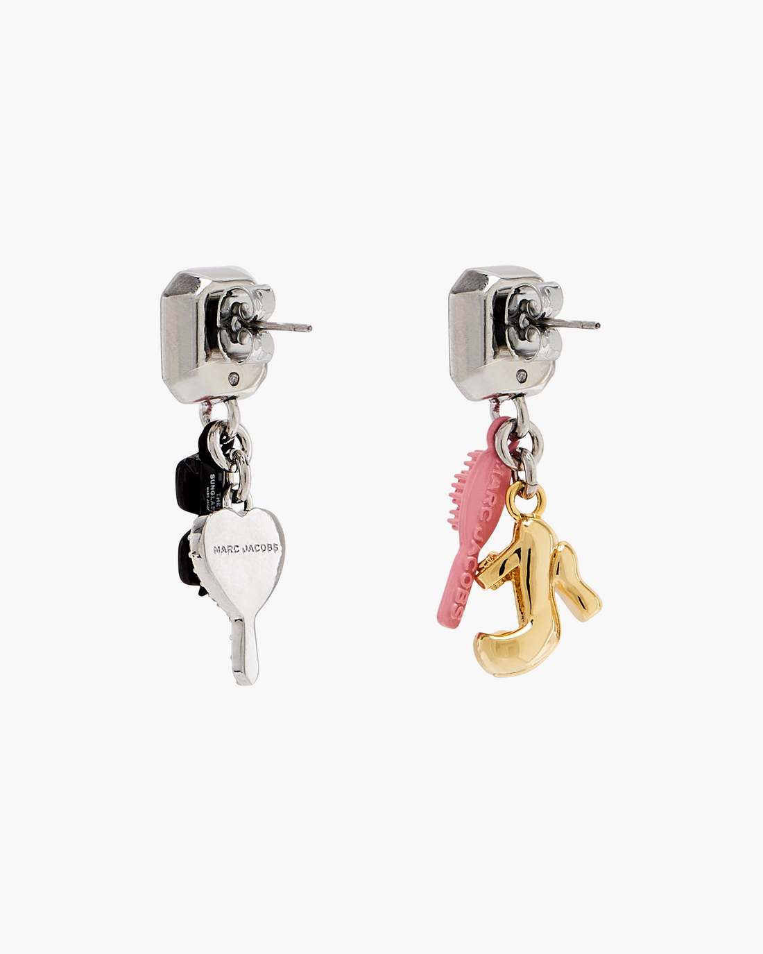 Marc Jacobs The Dollhouse Charm Earrings Silver/Multi JEWELRY