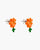 Silver/Orange