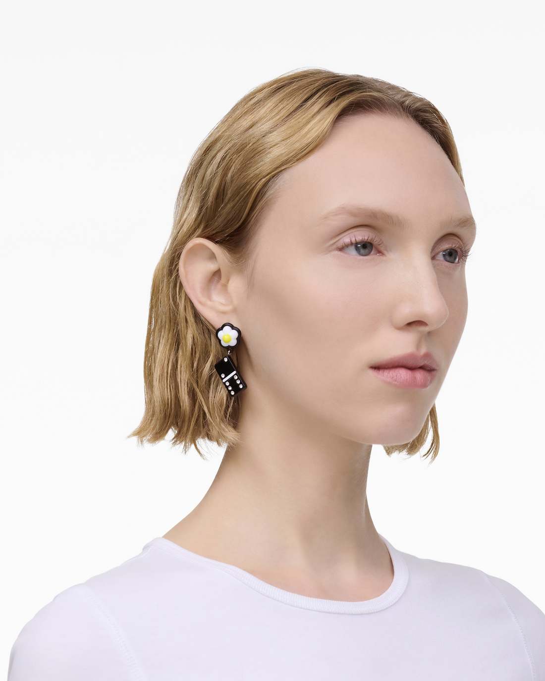 Marc Jacobs The Sticker Charm Earrings Silver Multi JEWELRY