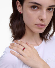 Marc Jacobs The Lips Ring Set Gold/Silver JEWELRY|NEW ARRIVALS