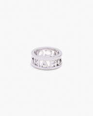 Marc Jacobs The Monogram Ring Silver JEWELRY