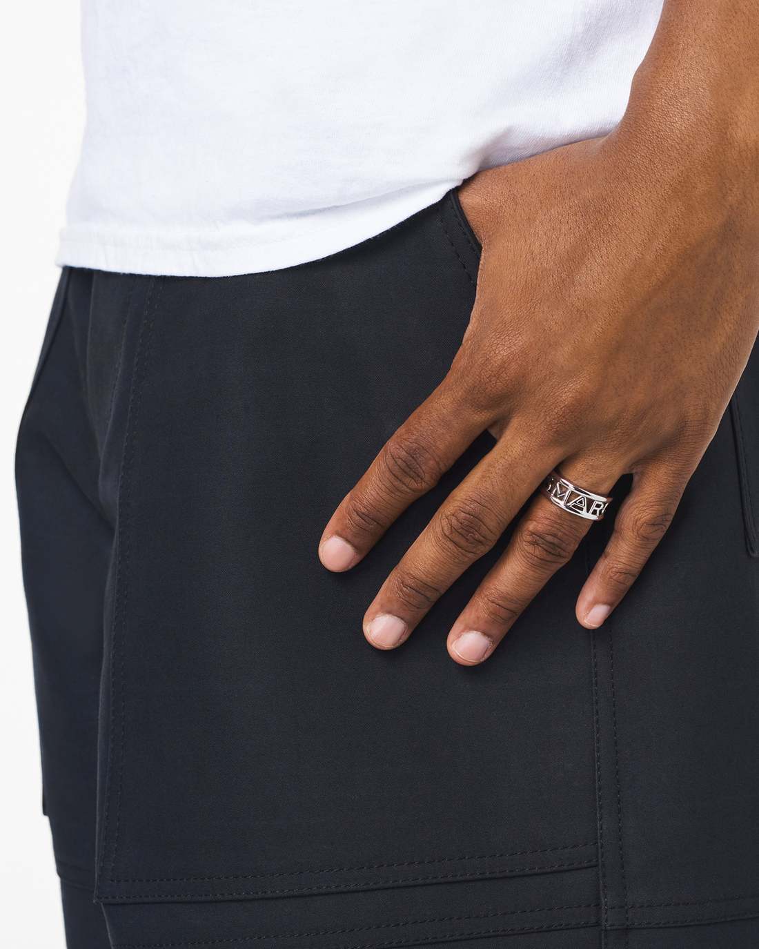 Marc Jacobs The Monogram Ring Silver JEWELRY