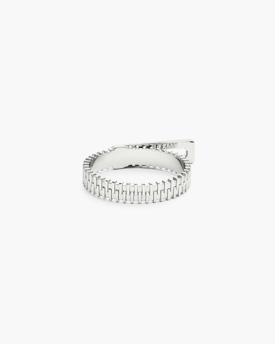 Marc Jacobs J Marc Zipper Ring Silver JEWELRY