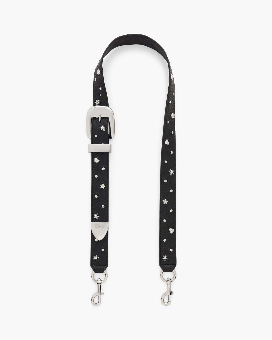 Marc Jacobs The Mini Icon Stud Leather Strap Black Multi ACCESSORIES|NEW ARRIVALS