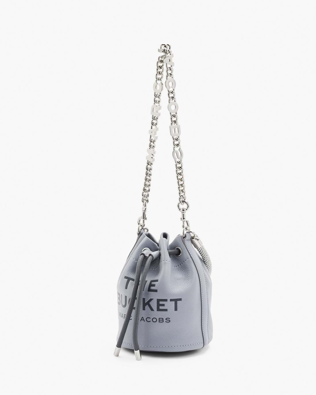 Marc Jacobs The Logo Chain Shoulder Strap Nickel ACCESSORIES