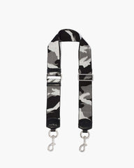 Marc Jacobs The Camo Webbing Strap Grey/Black/Nickel ACCESSORIES