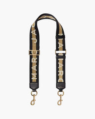 Marc Jacobs The Logo Webbing Strap Gold Multi ACCESSORIES
