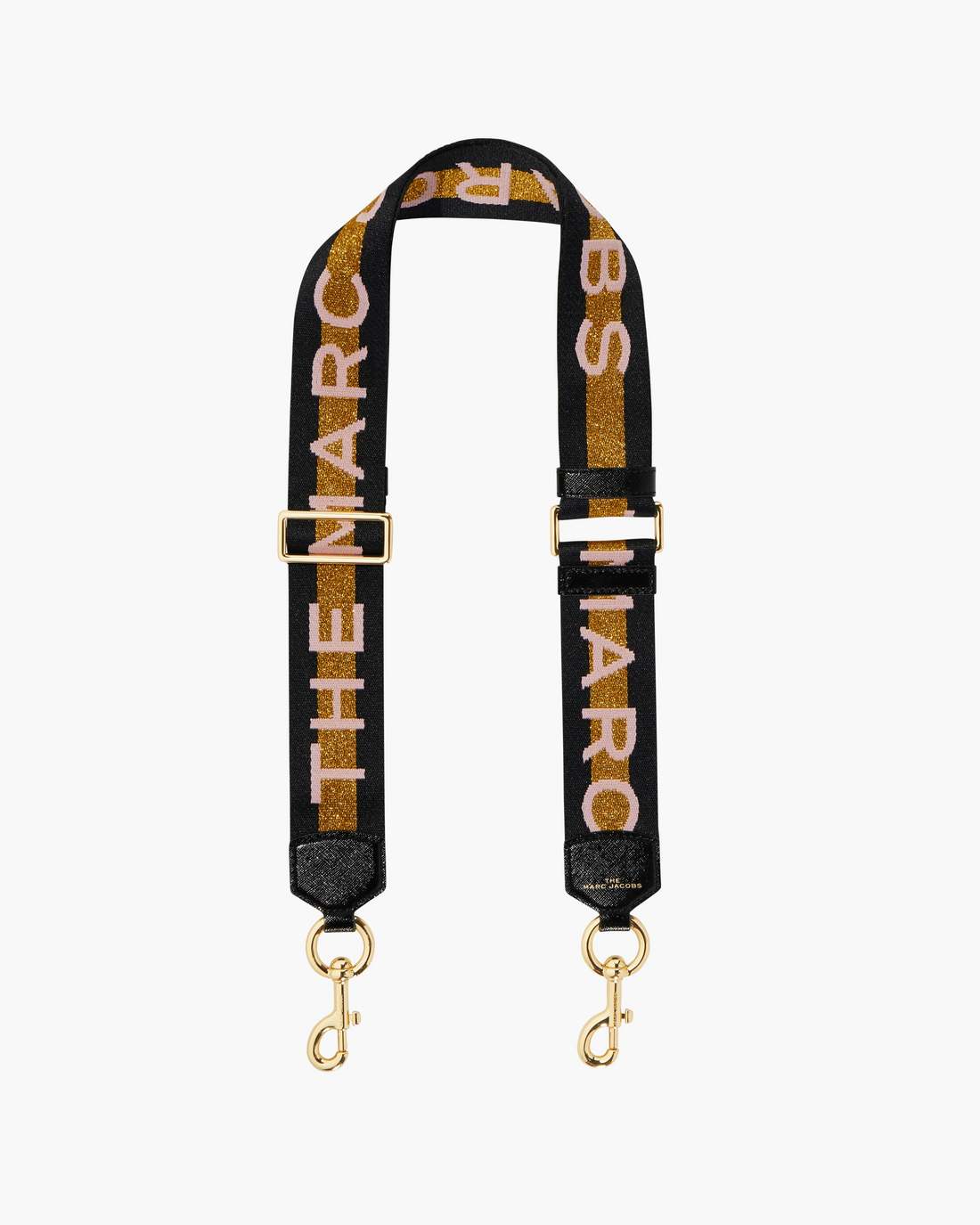 Marc Jacobs The Logo Webbing Strap New Pink Multi ACCESSORIES
