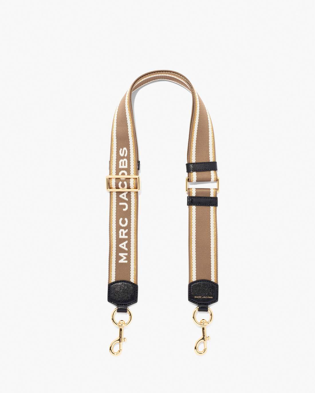 Marc Jacobs The Logo Webbing Strap Beige ACCESSORIES