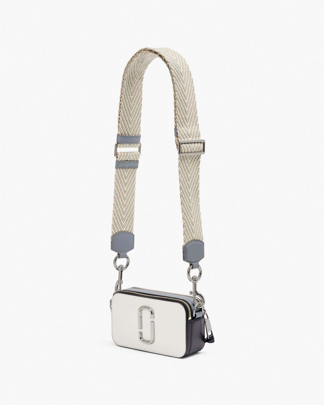 Marc Jacobs The Arrow Webbing Strap Wolf Grey Multi ACCESSORIES