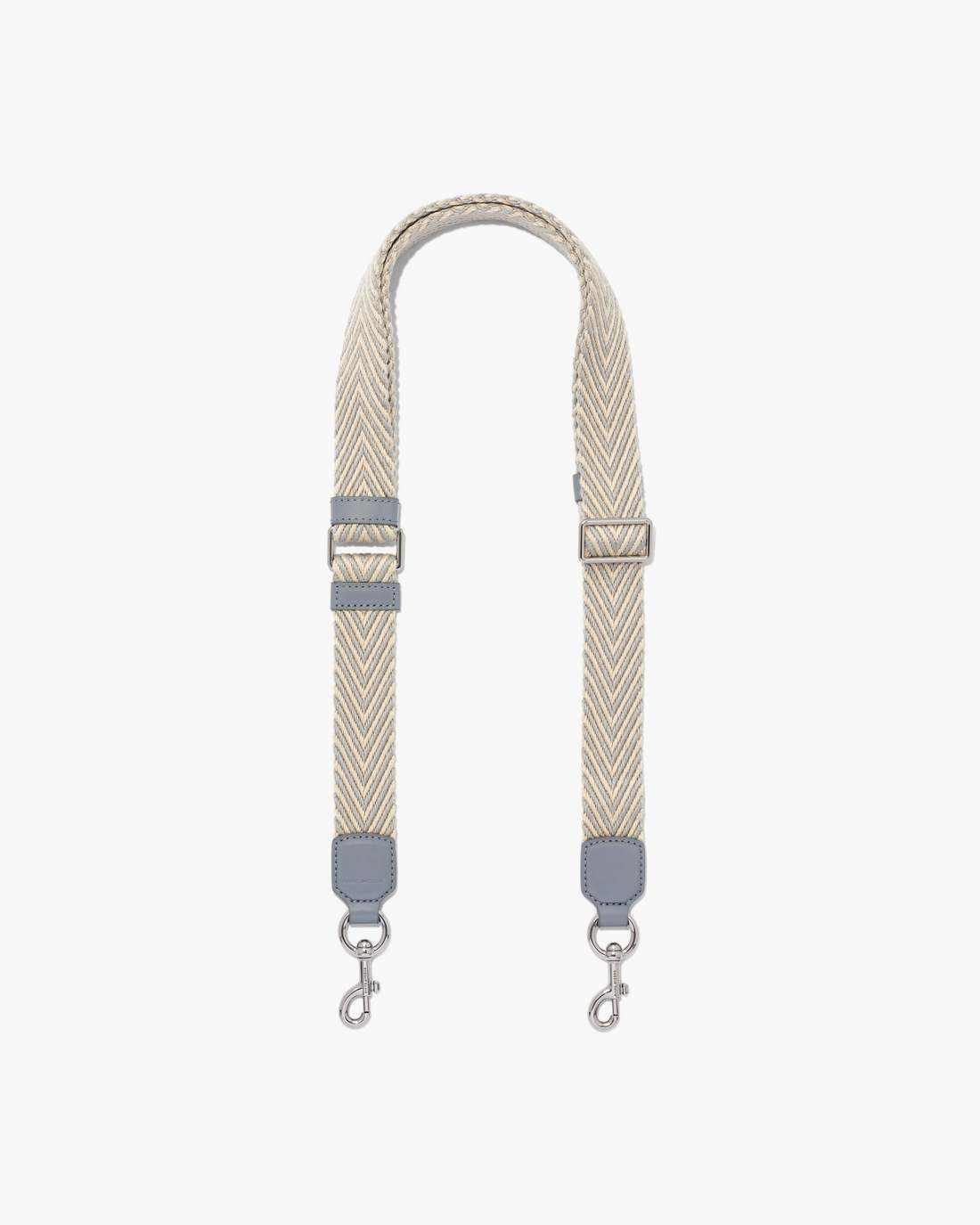 Marc Jacobs The Thin Arrow Webbing Strap Wolf Grey Multi ACCESSORIES