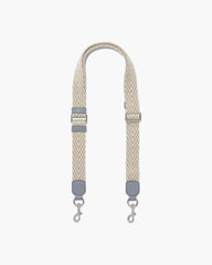 Marc Jacobs The Thin Arrow Webbing Strap Wolf Grey Multi ACCESSORIES