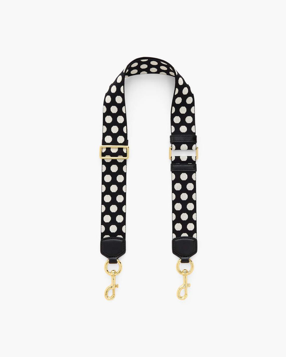 Marc Jacobs MEDIUM POLKA DOT STRAP Black Multi ACCESSORIES