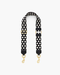 Marc Jacobs MEDIUM POLKA DOT STRAP Black Multi ACCESSORIES