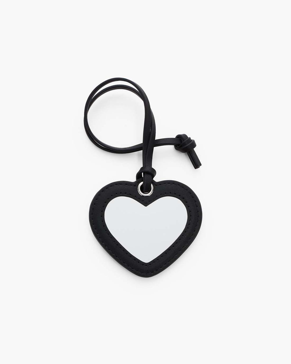 Marc Jacobs The Heart Mirror Bag Charm Black ACCESSORIES|NEW ARRIVALS