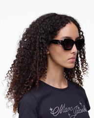 Marc Jacobs The J Marc Cat Eye Sunglasses Black ACCESSORIES
