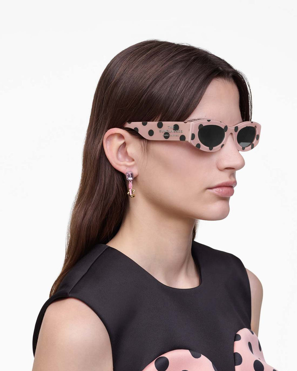 Marc Jacobs The Oval Sunglasses Peach Multi ACCESSORIES