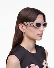Marc Jacobs The Oval Sunglasses Peach Multi ACCESSORIES