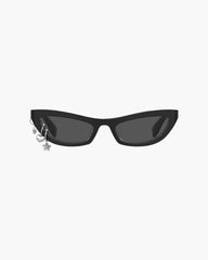 Marc Jacobs The Charm Cat Eye Sunglasses Black ACCESSORIES