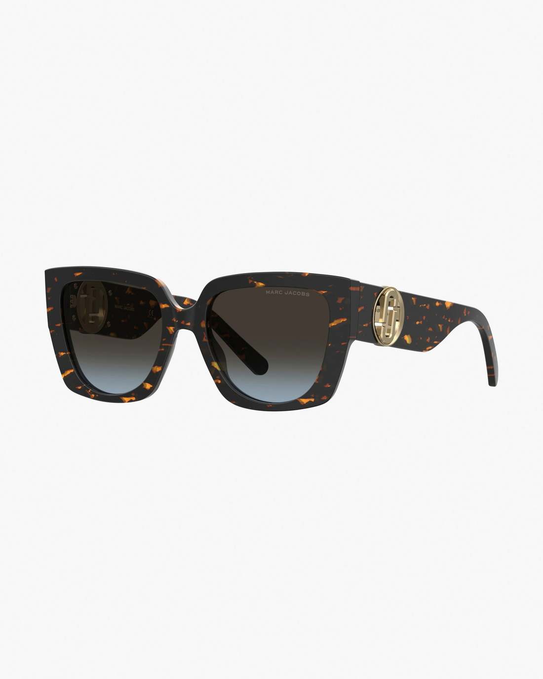 Marc Jacobs The J Marc Square Cutout Sunglasses Havana ACCESSORIES