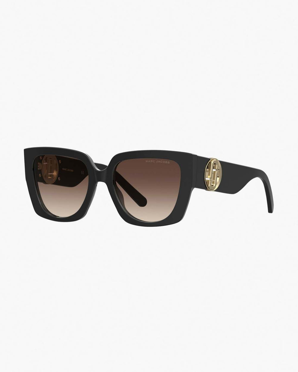 Marc Jacobs The J Marc Square Cutout Sunglasses Black ACCESSORIES