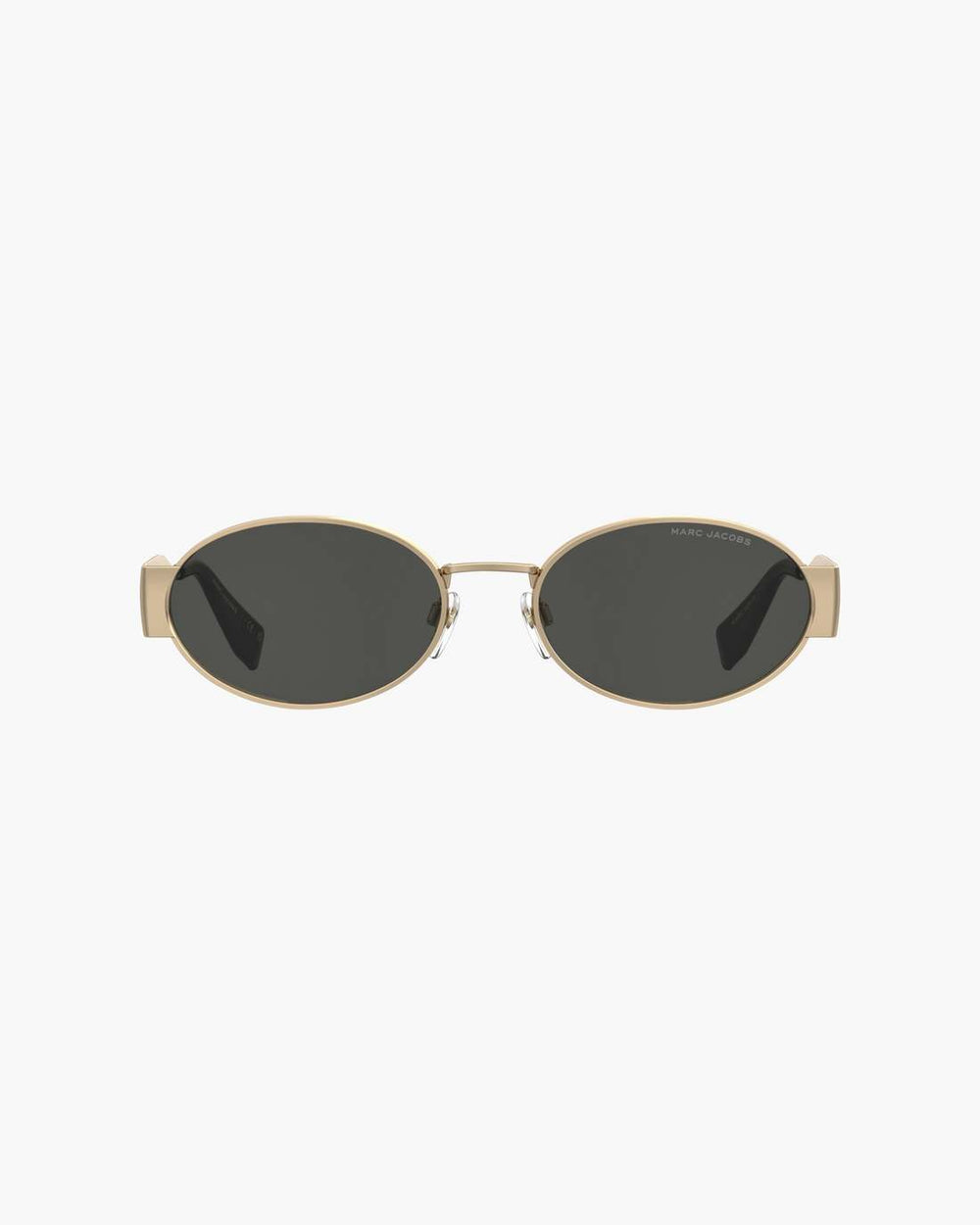 Marc Jacobs The Classic Logo Round Sunglasses Black/Gold ACCESSORIES