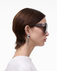Marc Jacobs The J Marc Square Sunglasses Havana ACCESSORIES