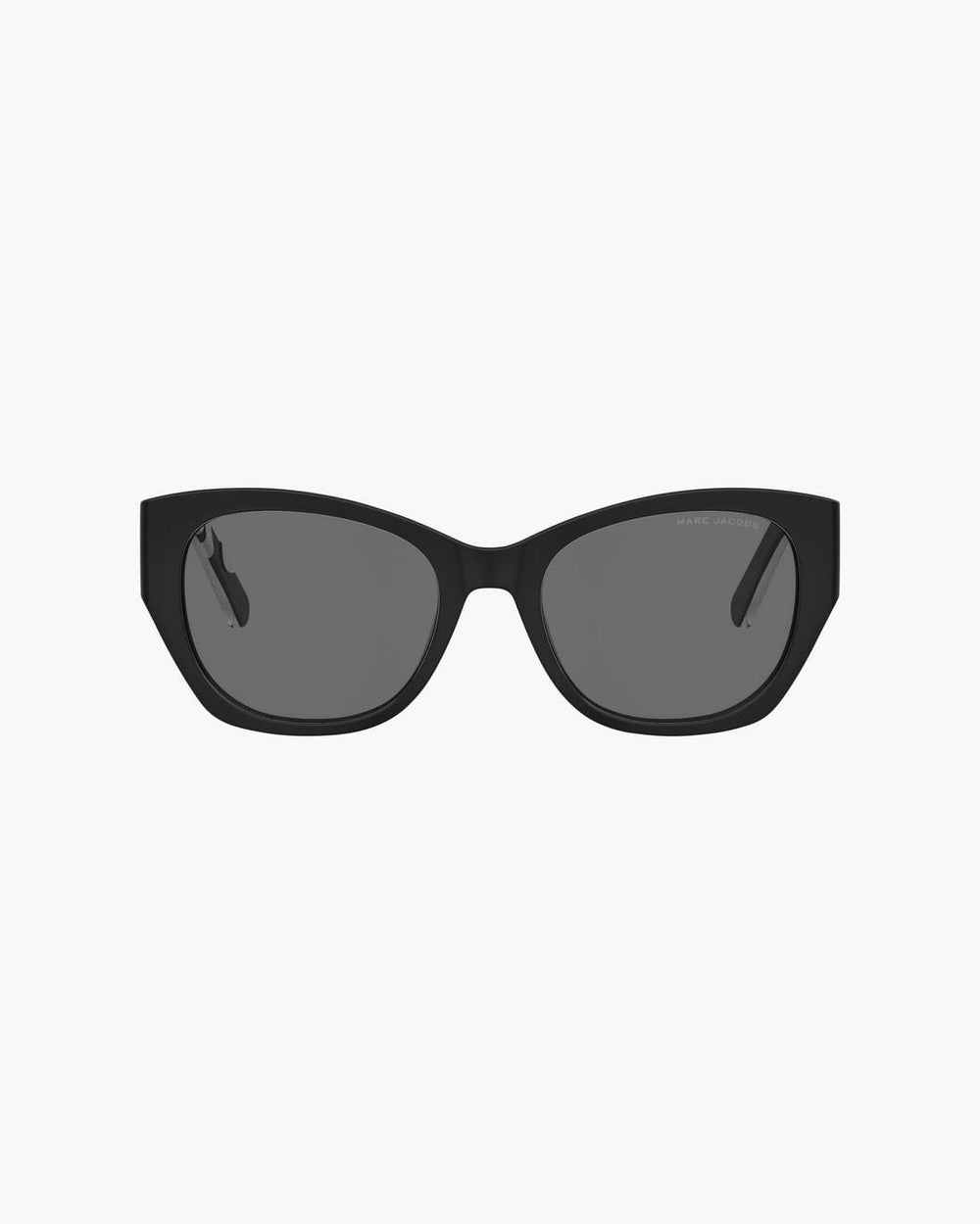 Marc Jacobs The Bold Logo Square Cat Eye Sunglasses Black/White ACCESSORIES