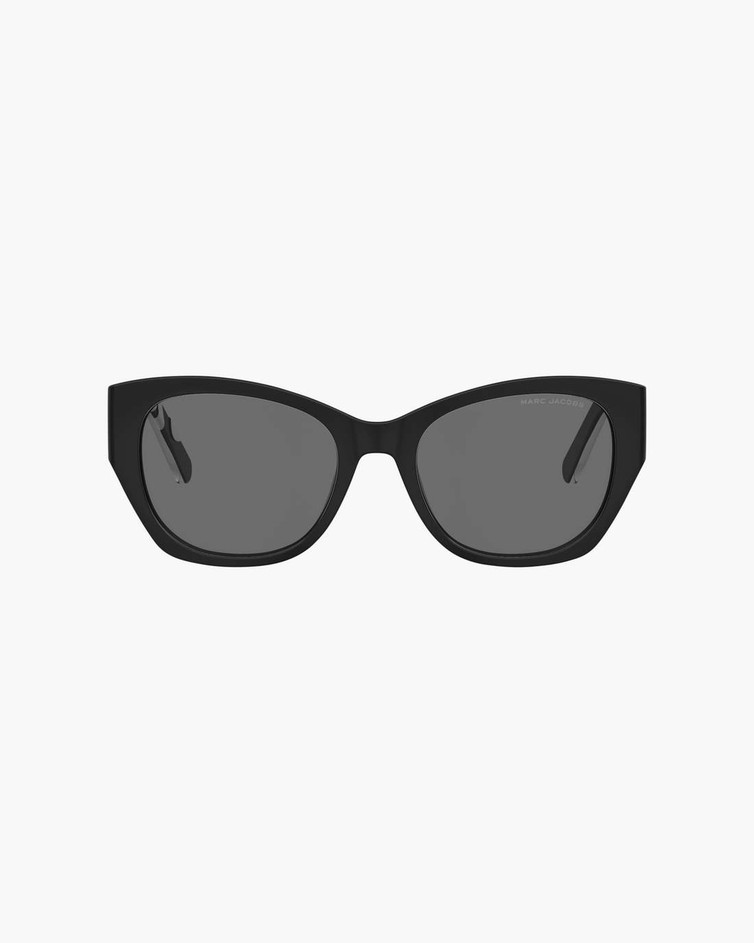 Marc Jacobs The Bold Logo Square Cat Eye Sunglasses Black/White ACCESSORIES