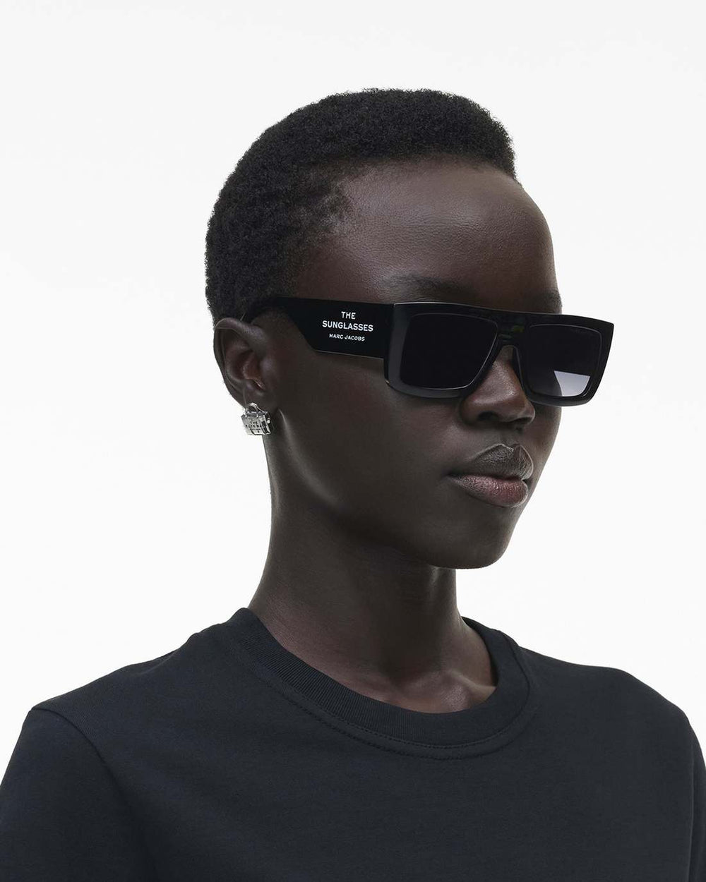 Marc Jacobs The Square Sunglasses Black ACCESSORIES
