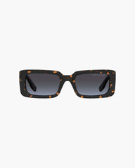 Marc Jacobs The Rectangle Sunglasses Havana ACCESSORIES