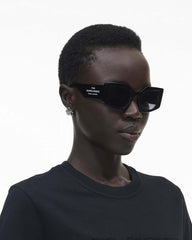 Marc Jacobs The Square Cat Eye Sunglasses Black ACCESSORIES